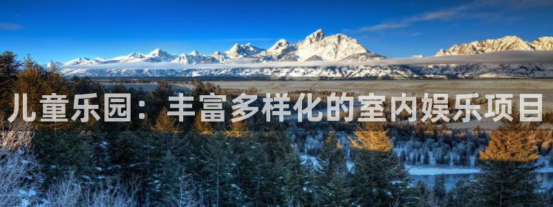 长运娱乐账号登录网站：儿童乐园：丰富多样化的室内娱乐项目